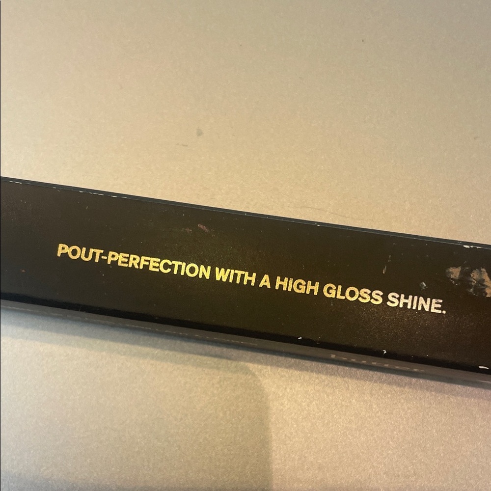 butter LONDON Black and Floral Lip Gloss Box